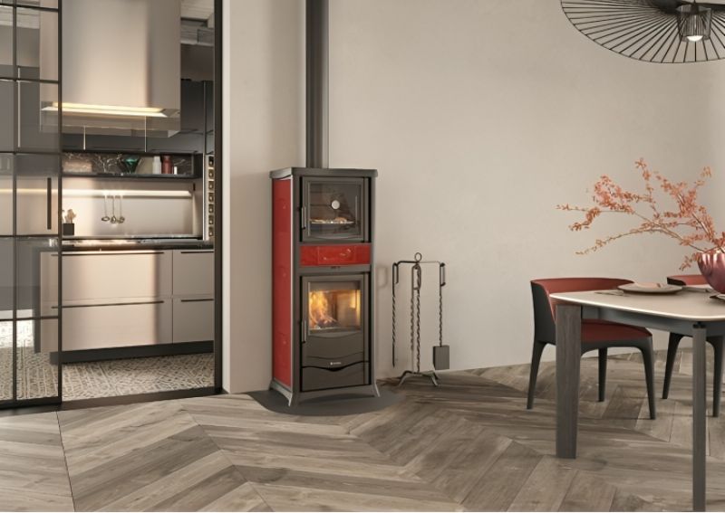 Italian wood burning stove